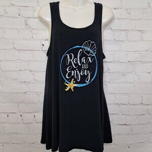 Charlie Paige NEW Relax Beachy Bamboo Tank Top Size Small